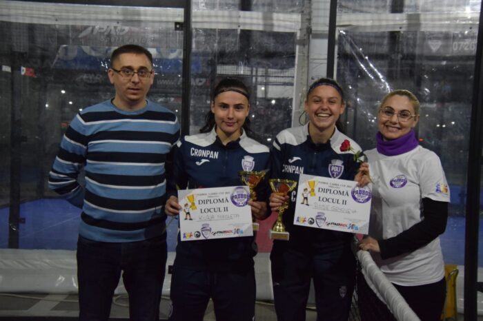 Florentina Ancas și Cristina Sucilă-Padbol Ladies Cup 2023
